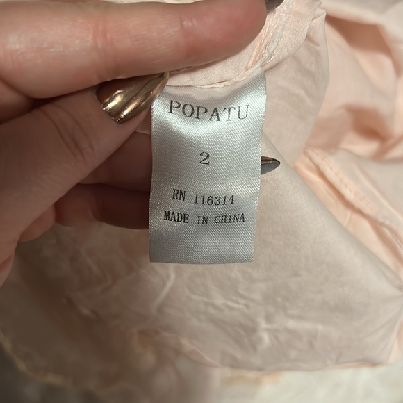 Pink Popatu Lace Floral Dress - 2T - Picture 5 of 5